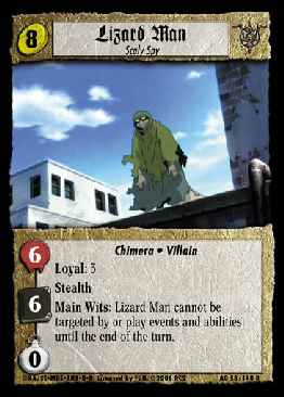 Lizard Man, Scaly Spy