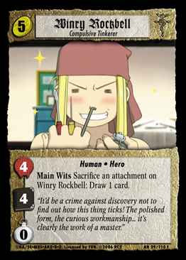 Winry Rockbell, Compulsive Tinkerer